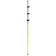  SitePro 07-4715-TMA-FY  15'ft  Twist-Lock Prism Pole with Dual Graduation & Adj. Top, Flourescent