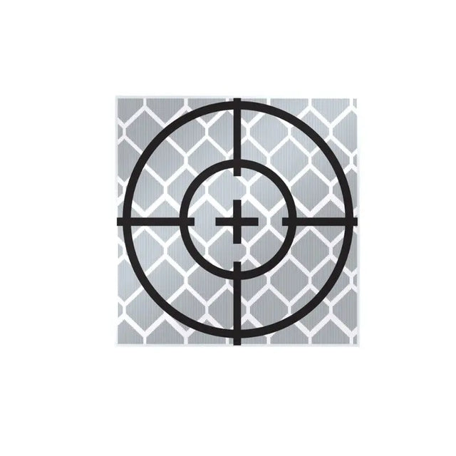 SITE PRO   20mm Reflective Retro Target, Stick-ons (Includes 10 targets)