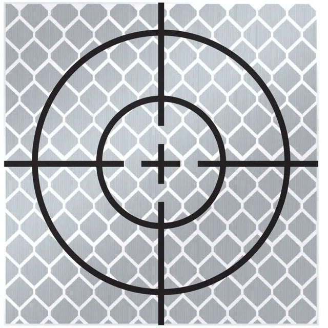 SITE PRO 60mm Reflective Retro Target, Stick-ons (Includes 10 targets)