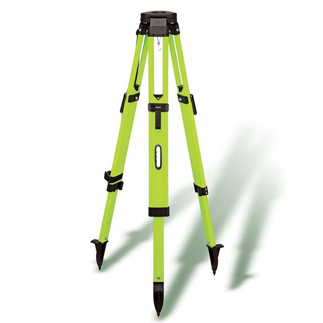SitePro 01-VHIVIZ20-B Salamander VHIV Contractor Quick-Clamp Fiberglass Tripod, Flo-Lime