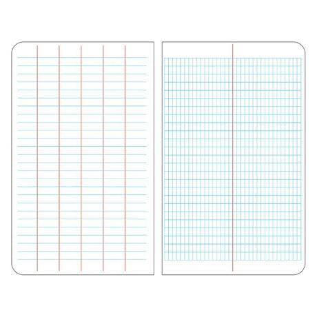 SitePro 17-350-T 350 Field Book 64-8 x 4 Survey Book Page Layout