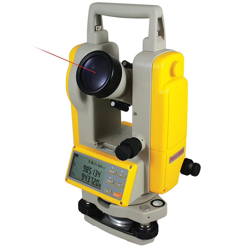 SitePro 46-D8897 DT8-05LS 5-Sec. Laser Sight Digital Theodolite, with Optical Plummet