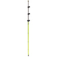 SitePro 07-4715-TMA-FY  15'ft  Twist-Lock Prism Pole with Dual Graduation & Adj. Top, Flourescent