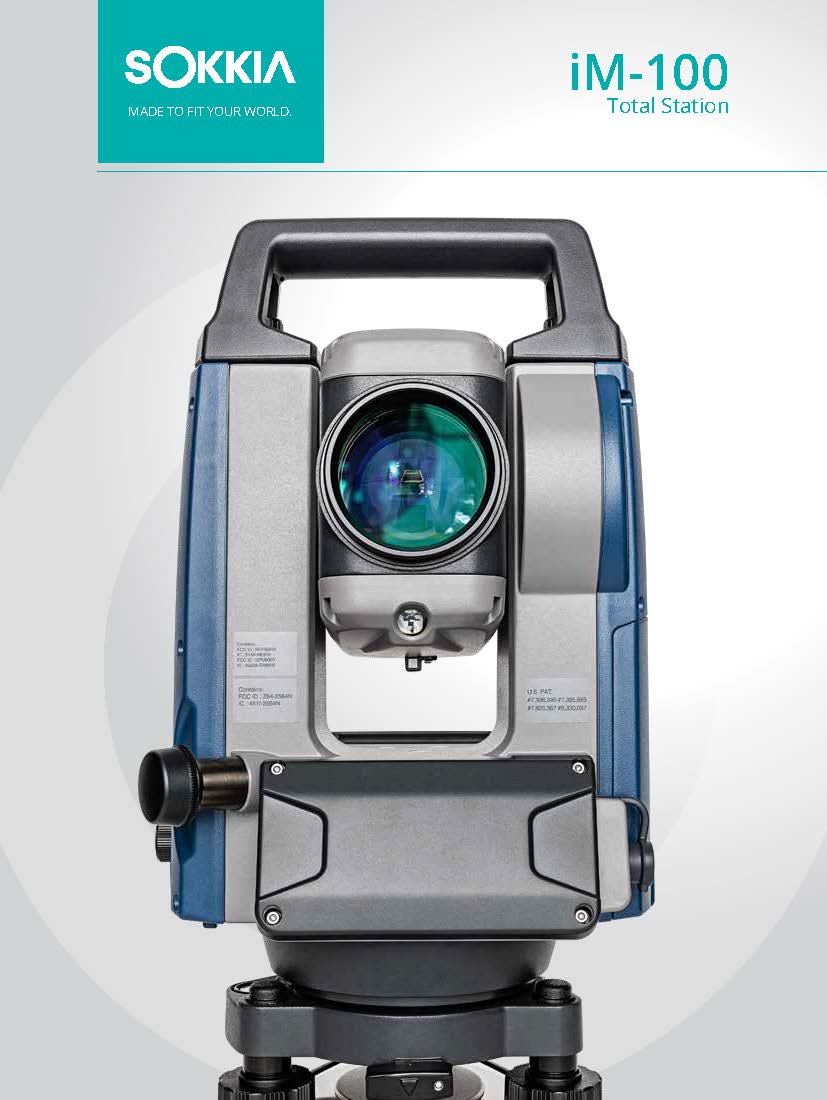 Sokkia iM-100 Series Manual Total Station 1"-5"