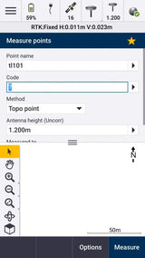 Spectra Geospatial Origin Survey Software topographic
