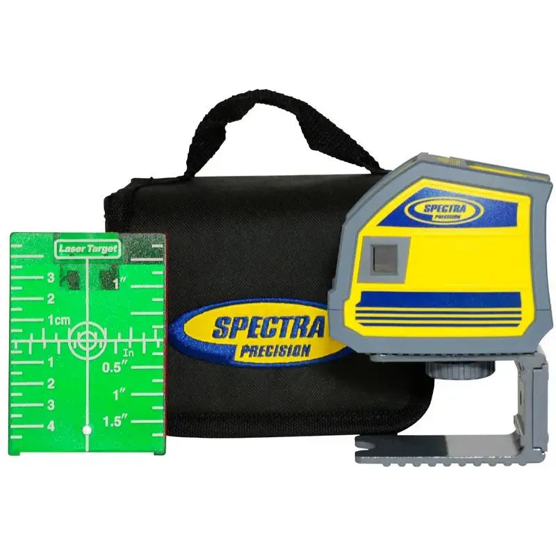 Spectra Precision LP51G 5-Point Green Beam Laser Pointer Kit
