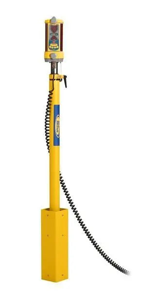 Spectra Precision LR50 Machine Control Receiver On Mast With STM Cable