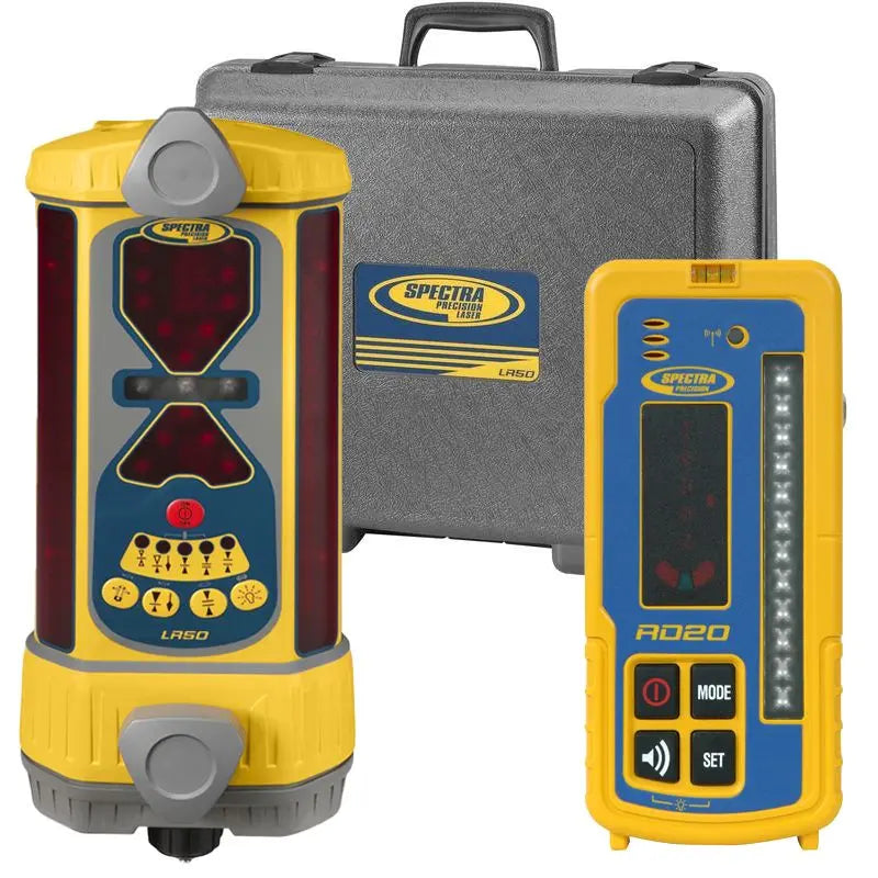 Spectra Precision LR50 Machine Control Receiver with RD20 Remote Display