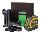 Spectra Precision LT20G Green Beam Crossline Laser Level Kit