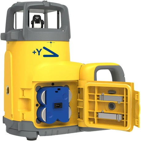 Spectra Precision UL633N Dual Grade Rotary Laser Level Left Side with Rechargeable Batteries