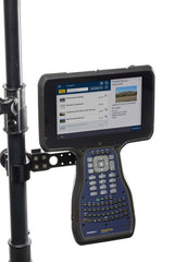 Spectra Geospatial Ranger 7 Data Collector on pole Left View RG72-022-001
