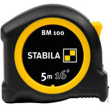 Stabila BM 100 Compact Tape Measure, 5m 16ft 30816