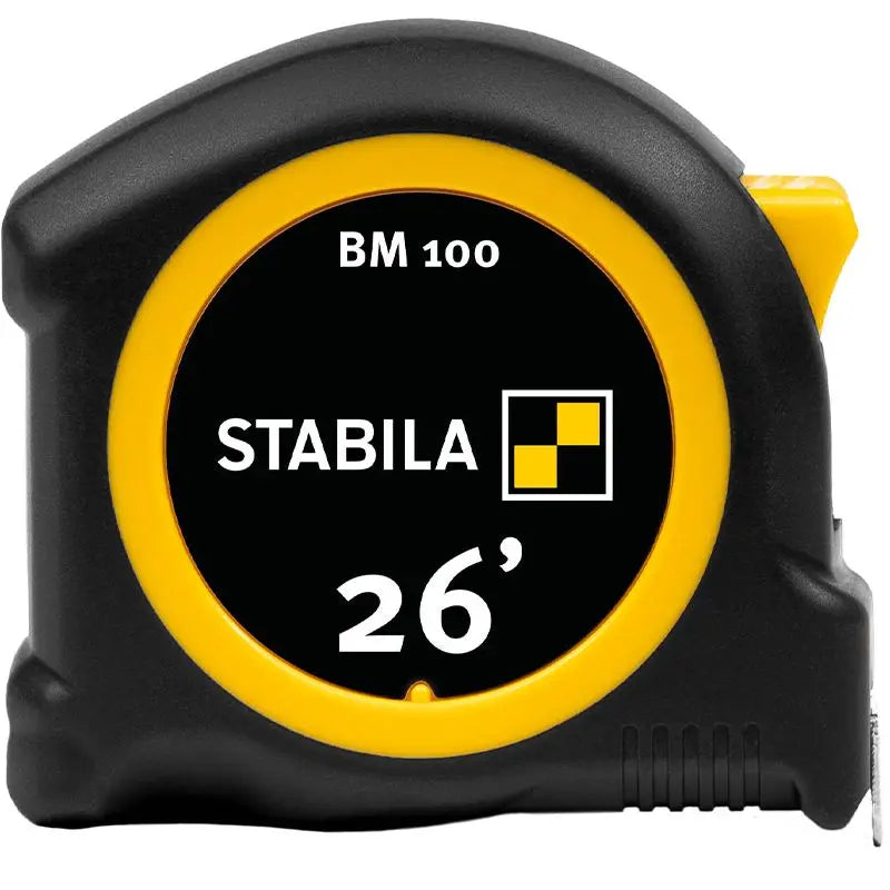 Stabila BM 100 Compact Tape Measure, 26ft 30726