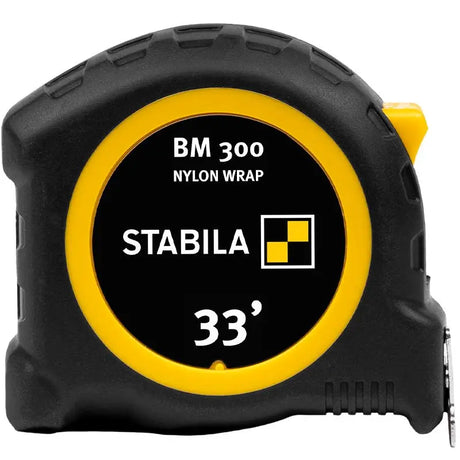 Stabila BM 300 Heavy-Duty Tape Measure 33ft 30533