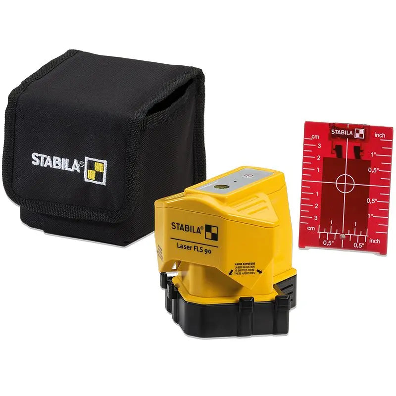 Stabila FLS 90 Floor Line Laser Kit Contents 04490