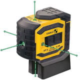 Stabila LA-5P G 5-Point Green Beam Layout Laser Example