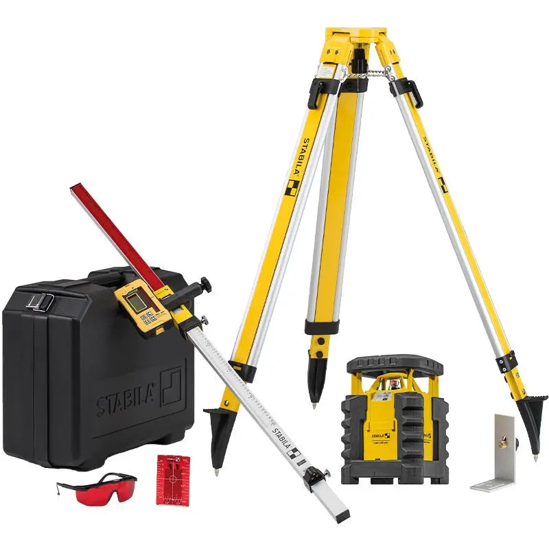 Stabila LAR 300 Exterior Rotary Laser Kit with tridpod 05820