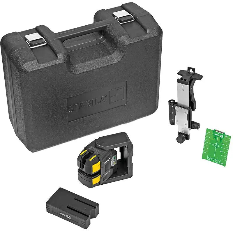 Stabila LAX 500 G Cross-Line and Plumb Dot Laser Kit 03510