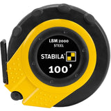 Stabila LBM 2000 Closed-Case Steel Tape 100ft Imperial 30955