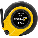 Stabila LBM 2000 Closed-Case Steel Tape 20m Metric 30940