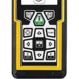 Stabila LD 520 Bluetooth Laser Distance Measurer Buttons Close Up