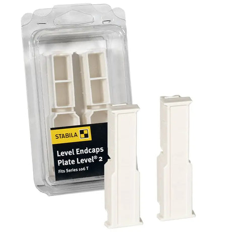 Stabila Replacement Level End Caps - 2 Type 106 T Plate Level II 20065