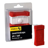 Stabila Replacement Level End Caps - 2 Type 196 Type 96 M 20070