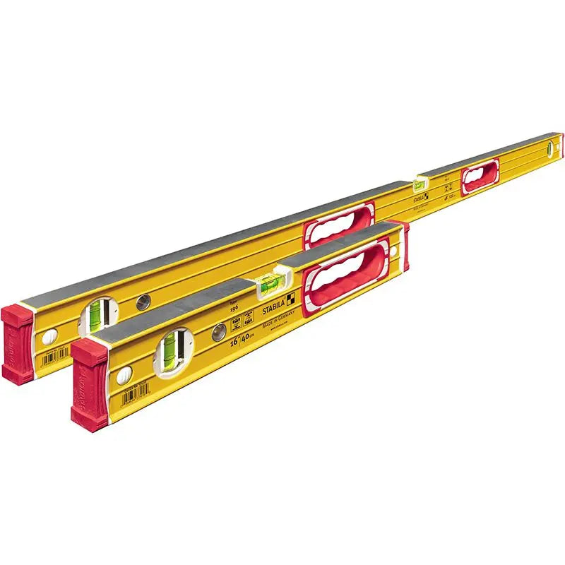 Stabila Type 196 Classic Combo Level Set - 48 in and 16 in 37816