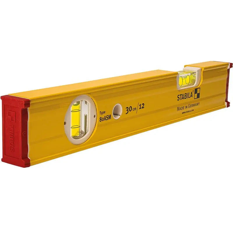 Stabila Type 80 ASM Magnetic Spirit Level 12in 29212