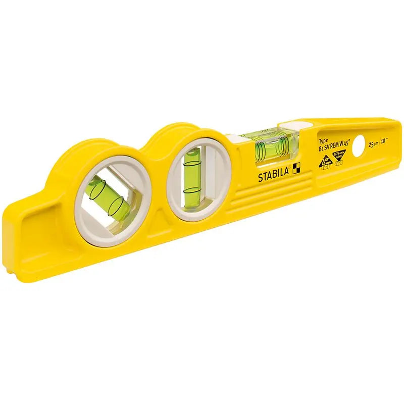 Stabila Type 81 Die-Cast Torpedo Level 10in SV REM W 45 24245