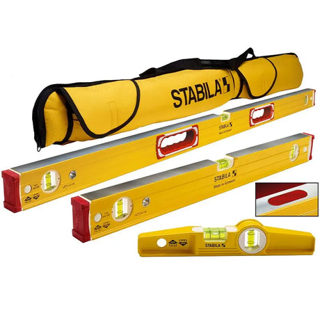Stabila Type 96 M Magnetic 3-Level Set with Case 48380
