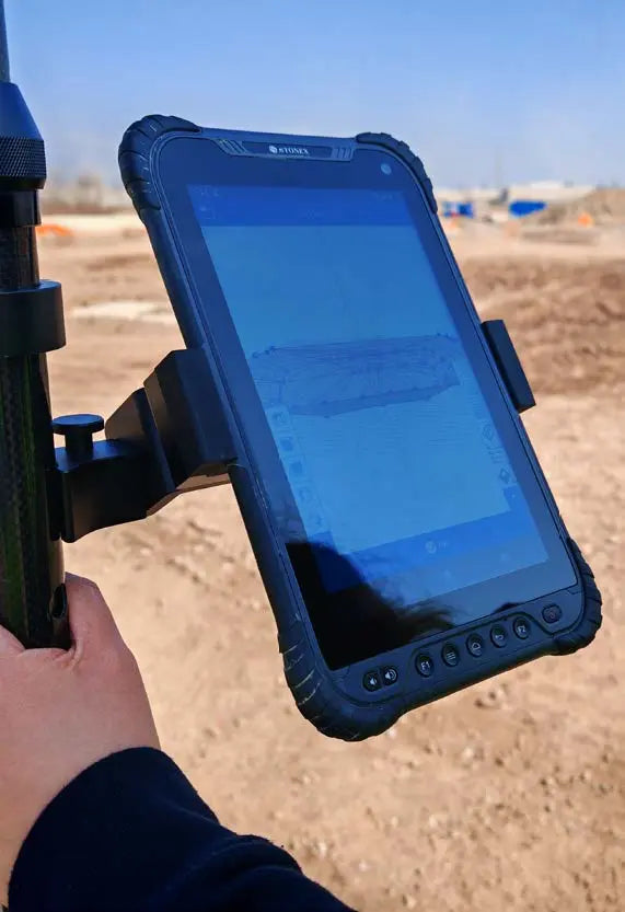 Stonex Cube-a v7 Field Software In the Field