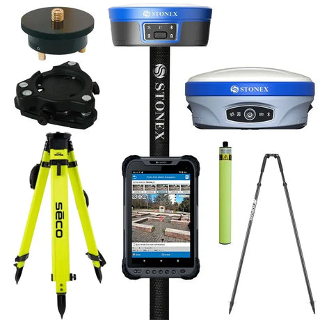 Stonex S1000 GNSS Receiver Base and Rover Kit