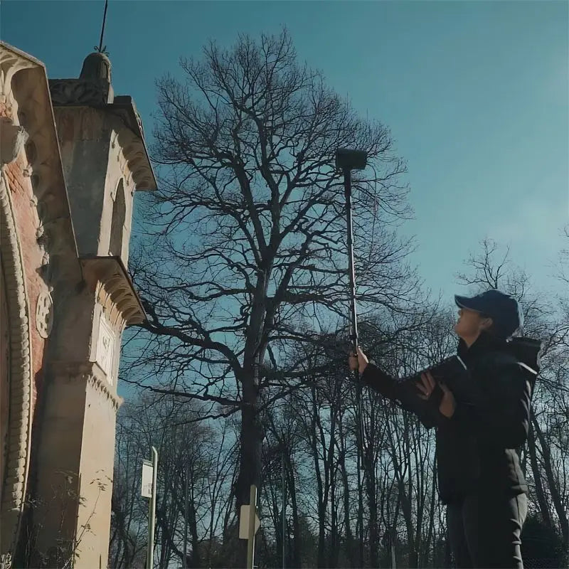 Stonex XVS vSLAM 3D Scanner with pole application