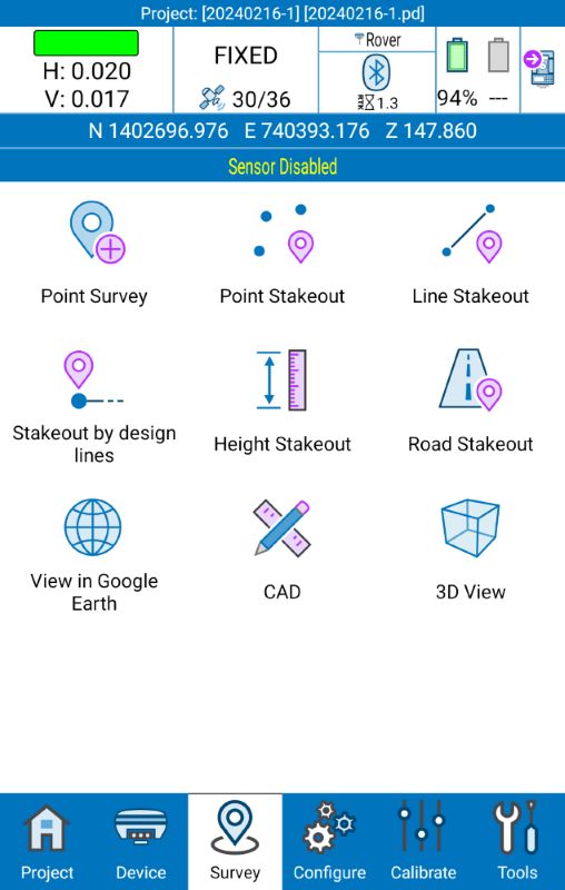 Stonex Cube-a Survey Field Software GPS 40-450661