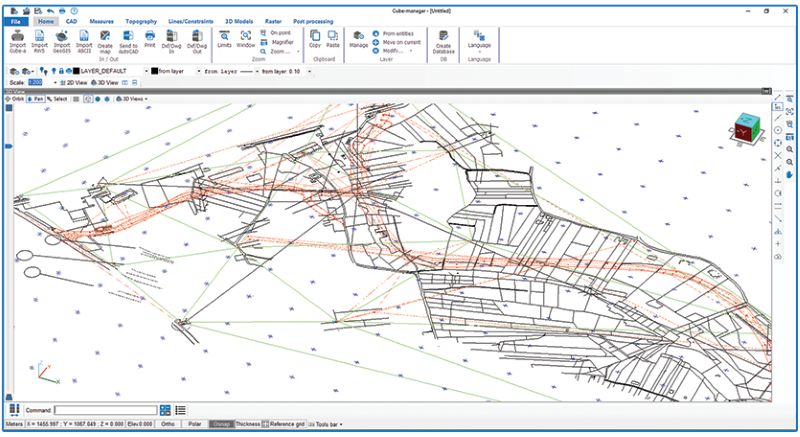 Stonex Cube-manager Office Software 40-4505XX Example Points