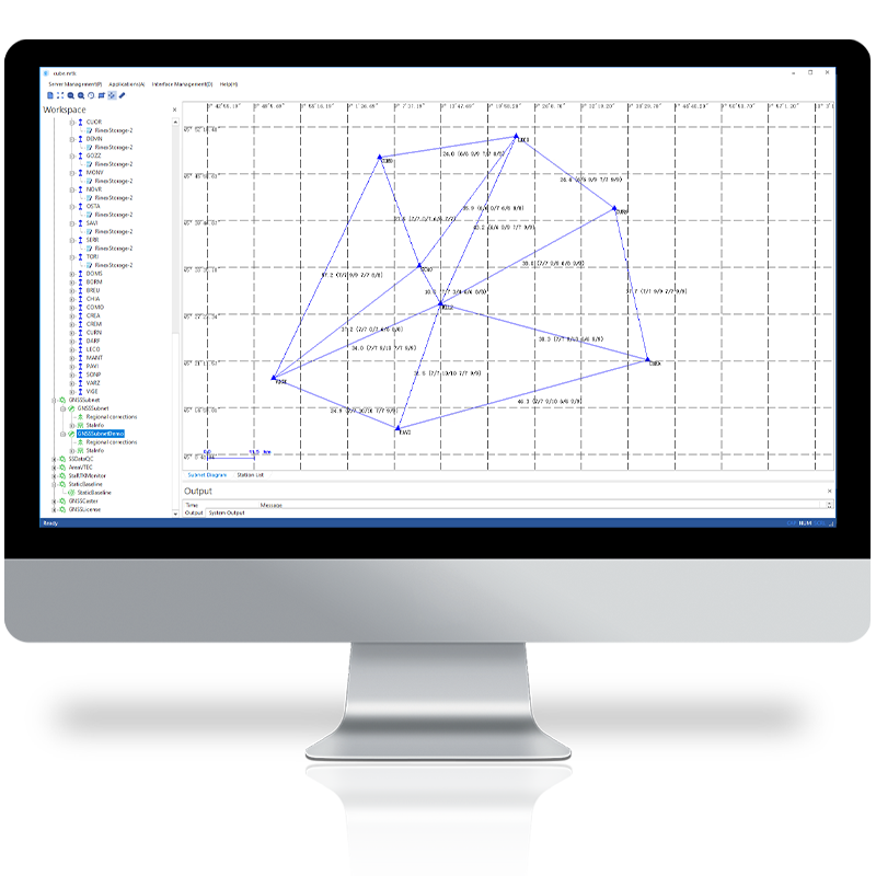 Stonex Cube-nrtk Office Software 40-460307 Example