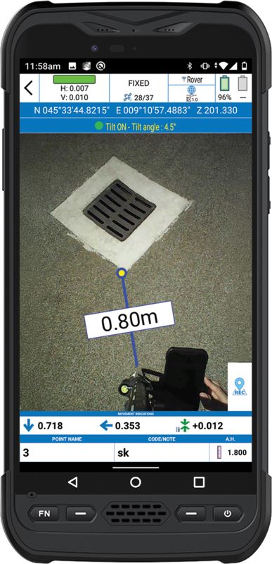 Stonex S880 GNSS Receiver B10+150220 View From Cube Software