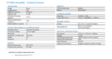 Stonex STT402L Theodolite B20-300012 Data Sheet