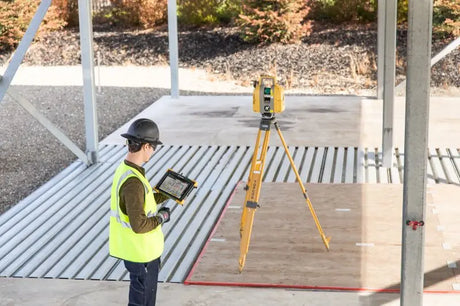 Topcon FT-100 Rugged Field Tablet Application with GT Total Station