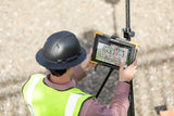 Topcon FT-100 Rugged Field Tablet In The Field Example