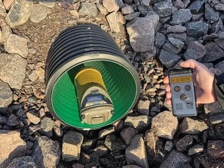 Topcon TP-L6 Pipe Laser with phone app