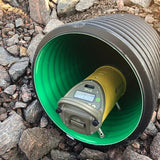 Topcon 1034437 TP-L6 Pipe Laser in the field