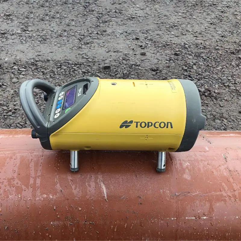 Topcon 1034437 TP-L6 Pipe Laser in the field display