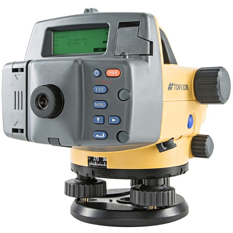 Topcon DL-500 Series Digial Level Right Sight View