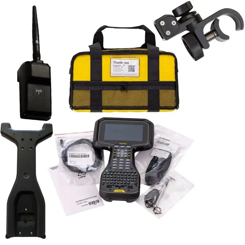 Trimble TSC510 Data Collector Whats Included with EM120 Module and Complete Pole Mount Assembly