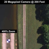 Aerieal 24x24 Targets Ground Control Point at 200ft