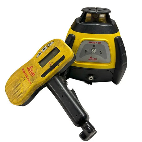 [USED] Leica Rugby 50 Laser and Rod Eye Classic Receiver Leica Absolute Accuracy Inc