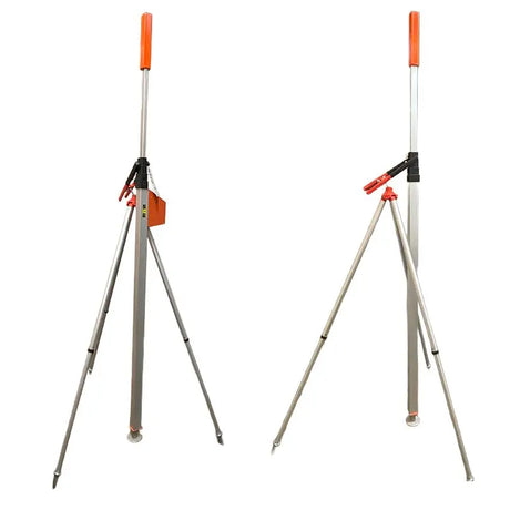 [USED] Range Pole Clamp Orange-Aluminum Absolute Accuracy Absolute Accuracy Inc