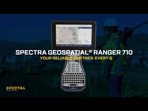 Spectra Geospatial Ranger 710 Data Collector